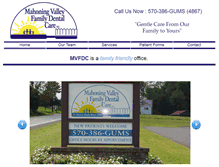 Tablet Screenshot of mvfdc.com